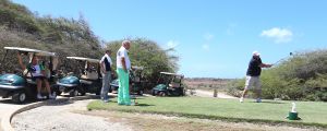 01-09-2016 SPORT; ARUBA PRO-AM GOLF TOURNAMENT 2016. In samenwerking met TIERRA DEL SOL te Aruba organiseerde ARUBA TOURIST AUTHORITY het Aruba Pro Am Golf Toernooi. Enkele BN ers deden hier ook aan mee. Nederland viel echter niet in de prijzen.Ook werd de HANDICART gepresenteerd door Mark en Frans Tempelman.
Hierover later een aparte fotoreportage. 
foto: Albert den Iseger