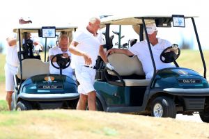 01-09-2016 SPORT; ARUBA PRO-AM GOLF TOURNAMENT 2016. In samenwerking met TIERRA DEL SOL te Aruba organiseerde ARUBA TOURIST AUTHORITY het Aruba Pro Am Golf Toernooi. Enkele BN ers deden hier ook aan mee. Nederland viel echter niet in de prijzen.Ook werd de HANDICART gepresenteerd door Mark en Frans Tempelman.
Hierover later een aparte fotoreportage. 
foto: Albert den Iseger