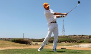 01-09-2016 SPORT; ARUBA PRO-AM GOLF TOURNAMENT 2016. In samenwerking met TIERRA DEL SOL te Aruba organiseerde ARUBA TOURIST AUTHORITY het Aruba Pro Am Golf Toernooi. Enkele BN ers deden hier ook aan mee. Nederland viel echter niet in de prijzen.Ook werd de HANDICART gepresenteerd door Mark en Frans Tempelman.
Hierover later een aparte fotoreportage. 
foto: Albert den Iseger