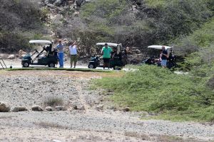 01-09-2016 SPORT; ARUBA PRO-AM GOLF TOURNAMENT 2016. In samenwerking met TIERRA DEL SOL te Aruba organiseerde ARUBA TOURIST AUTHORITY het Aruba Pro Am Golf Toernooi. Enkele BN ers deden hier ook aan mee. Nederland viel echter niet in de prijzen.Ook werd de HANDICART gepresenteerd door Mark en Frans Tempelman.
Hierover later een aparte fotoreportage. 
foto: Albert den Iseger