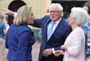 21-09-2016 SHOWBIZZ; HUWELIJK VAN PIETER VAN DEN HOOGENBAND MET MARIE-JOSE CROOIJMANS.
foto: Albert den Iseger