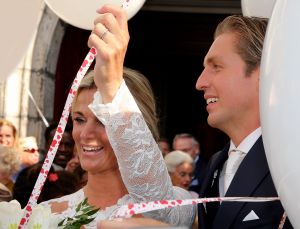 21-09-2016 SHOWBIZZ; HUWELIJK VAN PIETER VAN DEN HOOGENBAND MET MARIE-JOSE CROOIJMANS.
foto: Albert den Iseger