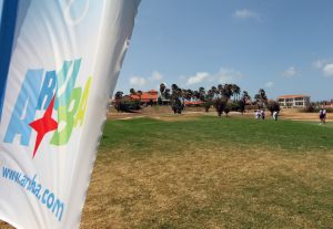 01-09-2016 SPORT; ARUBA PRO-AM GOLF TOURNAMENT 2016. In samenwerking met TIERRA DEL SOL te Aruba organiseerde ARUBA TOURIST AUTHORITY het Aruba Pro Am Golf Toernooi. Enkele BN ers deden hier ook aan mee. Nederland viel echter niet in de prijzen.Ook werd de HANDICART gepresenteerd door Mark en Frans Tempelman. Hierover later een aparte fotoreportage.  foto: Albert den Iseger