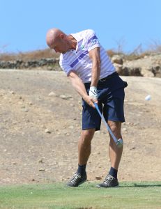 01-09-2016 SPORT; ARUBA PRO-AM GOLF TOURNAMENT 2016. In samenwerking met TIERRA DEL SOL te Aruba organiseerde ARUBA TOURIST AUTHORITY het Aruba Pro Am Golf Toernooi. Enkele BN ers deden hier ook aan mee. Nederland viel echter niet in de prijzen.Ook werd de HANDICART gepresenteerd door Mark en Frans Tempelman. Hierover later een aparte fotoreportage.  foto: Albert den Iseger