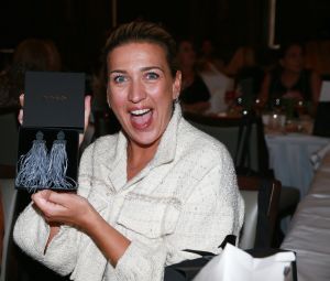 09-09-2024 SHOWBIZZ; STRONG WOMAN AWARD 2024. Betty de Groot presenteerde in het Sofitel Grand Hotel te Amsterdam wederom haar Strong Woman Award evenement. 40 bekende dames uit de tv-mode-film en amusement  wereld waren aanwezig om weer eens heerlijk verwent te worden op een meer dan heerlijke middag. Wendy van Dijk won de begeerlijke award 2024. Het was een tranen moment voor iedereen die aanwezig was. Al met al weer een pracht van een middag vol met muziek-cadeaus-verhalen-eten en drinken en gelukkig veel plezier. Op naar de volgende editie van THE STRONG WOMAN AWARD 2025. foto Albert den Iseger.